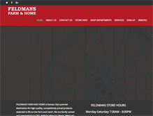 Tablet Screenshot of feldmans-fh.com